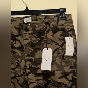 S & Co. Camouflage Skinny Jeans